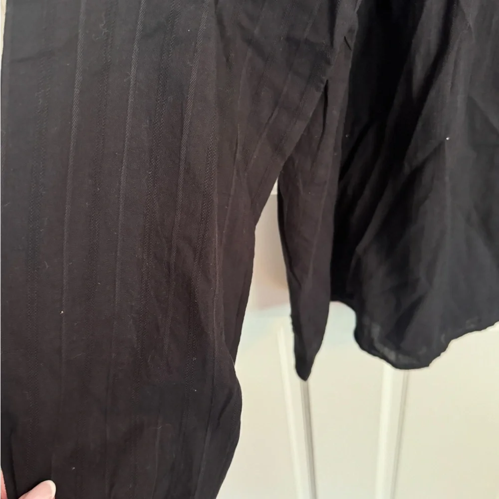 NWT Lane Bryant 26/28 Black Blouse - Picture 5 of 5